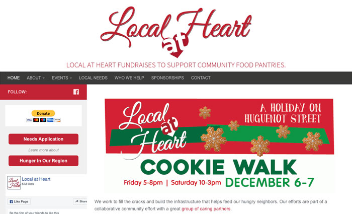 Local At Heart website