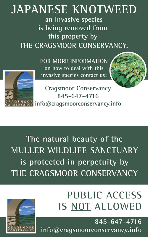 Cragsmoor Conservancy Signs