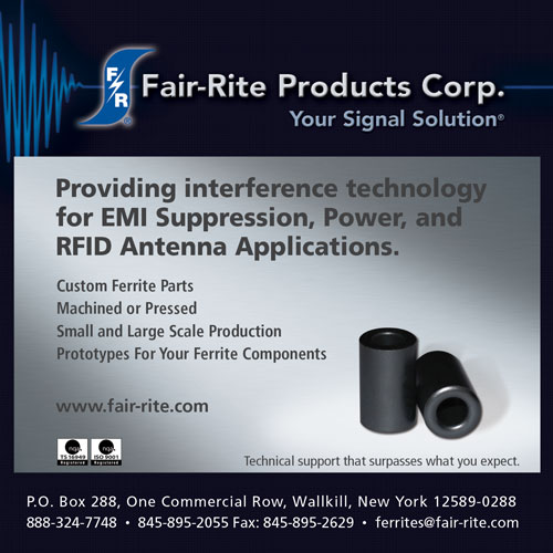 Fair Rite Interference Technology Magazine Print Ad