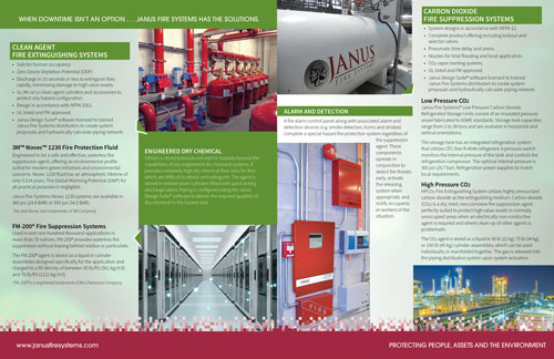 Janus Fire Systems Sales Brochure