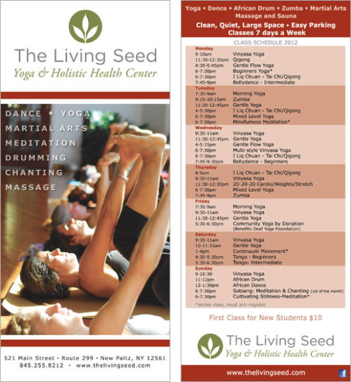 Living Seed Rack Card