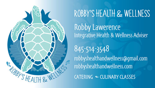 Robby's Health and Wellness Business Card
