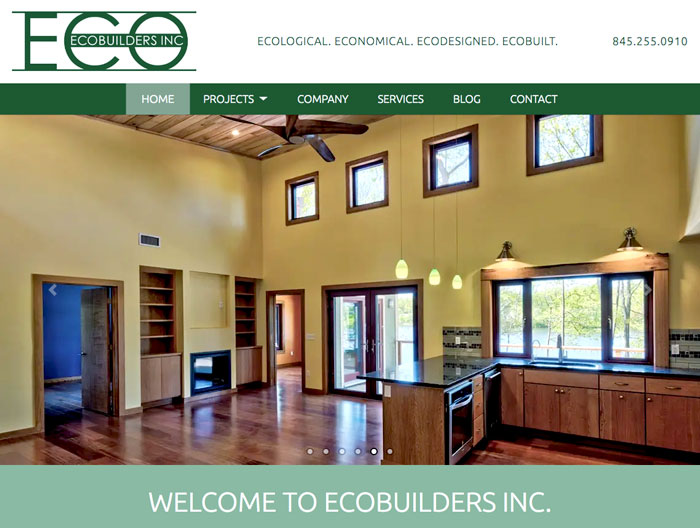 EcoBuiders Website